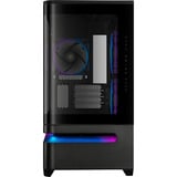 ASUS PRIME AP202 ARGB Mini Tower Sort, Towerkabinet Sort, Mini Tower, PC, Sort, micro ATX, Mini-ITX, Metal, Spil