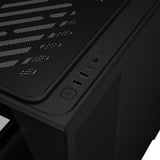 ASUS PRIME AP202 ARGB Mini Tower Sort, Towerkabinet Sort, Mini Tower, PC, Sort, micro ATX, Mini-ITX, Metal, Spil