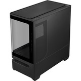ASUS PRIME AP202 ARGB Mini Tower Sort, Towerkabinet Sort, Mini Tower, PC, Sort, micro ATX, Mini-ITX, Metal, Spil