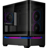 ASUS PRIME AP202 ARGB Mini Tower Sort, Towerkabinet Sort, Mini Tower, PC, Sort, micro ATX, Mini-ITX, Metal, Spil