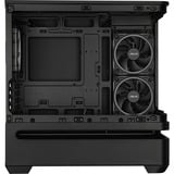 ASUS PRIME AP202 ARGB Mini Tower Sort, Towerkabinet Sort, Mini Tower, PC, Sort, micro ATX, Mini-ITX, Metal, Spil
