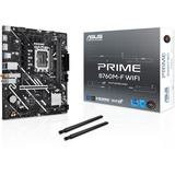 ASUS PRIME B760M-F WIFI, Bundkort Sort/Sølv