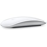 Apple Magic Mouse mus Ambidextrous Bluetooth Hvid/Sølv, Ambidextrous, Bluetooth, Hvid