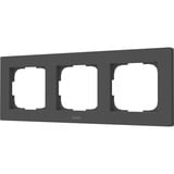 Aqara Switch Frame H2 EU (3-Gang), Monteringsrammen grå