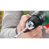 Bosch EasyDrill 18V-40 1630 rpm Nøglefri 1,3 kg Sort, Grøn, Bore-/ skruemaskine Grøn/Sort, Pistolgreb boremaskine, Nøglefri, Børstefri, Sort, Grøn, 1,3 cm, 1630 rpm