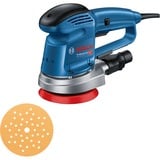 Bosch Ekscentersliber GEX 34-125 Professional, Tilfældige rystepudser Blå/Sort