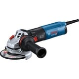 Bosch GWS 14-125 vinkelsliber 12,5 cm 11500 rpm 1400 W 2,2 kg Blå/Sort, 11500 rpm, 12,5 cm, Vekselstrøm, 2,2 kg, Børsteløs motor