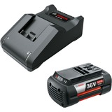 Bosch Startpakke 36V (GBA 36V 6.0Ah + AL 36V-20), Sæt Sort
