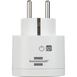 Brennenstuhl Connect WiFi-stik, Stikdåse Hvid