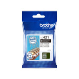 Brother LC421BK – Sort, Blæk Sort, 1 stk, 200 Sider, 0 Sider, Enkelt pakke