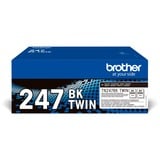 Brother TN-247BKTWIN tonerpatron 2 stk Original Sort 3000 Sider, Sort, 2 stk