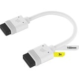 Corsair iCUE LINK Kabel, 100mm, lige Hvid