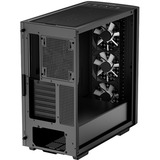 DeepCool CK560 Midi Tower Sort, Towerkabinet Sort, Midi Tower, PC, Sort, ATX, EATX, micro ATX, Mini-ATX, ABS, SPCC, Hærdet glas, Kabinet faner