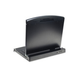 Digitus 17" modulær konsol, KVM-switchen Sort
