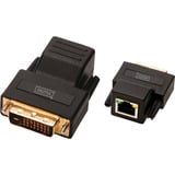 Digitus DVI-forlænger over CAT5 / CAT6, Adapter 