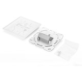 Digitus Frontplade + monteringsramme til multimedia/Keystone, Frontpanel Hvid