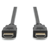 Digitus HDMI High Speed kabel med Ethernet, type A Sort