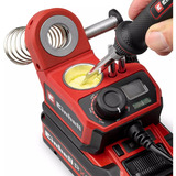 EINHELL Power X-Change Akku-loddekolbe TE-SI 18/480 Li E - Solo, 18 Volt Rød/Sort