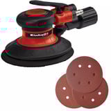 EINHELL Trykluft excentersliber TC-PE 150, Tilfældige rystepudser Sort/Rød