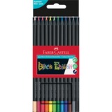 Faber-Castell 116412 farveblyant Flerfarvet 12 stk, Sæt Sort, Flerfarvet, 12 stk