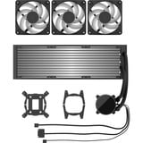 Fractal Design Radius 360 RGB Black, Vandkøling Sort