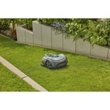 GARDENA Robotplæneklipper smart SILENO free Set 600m², Robot plæneklipper grå/Turkis