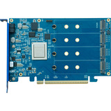 HighPoint Rocket 1604A PCIe Gen5 x16 til 4-M.2x4 NVMe Switch AIC, Interface card 