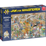 Jumbo Gallery of Curiosities 3000 pcs, Puslespil Jan van Haasteren Gallery of Curiosities 3000 pcs, 3000 stk, Tegneserier, 12 År
