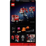 LEGO ICONS Optimus Prime, Bygge legetøj Byggesæt, 18 År, Plast, 1508 stk, 1,63 kg