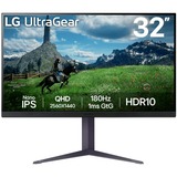 LG 32GS85QX, Gaming Skærm mørk grå