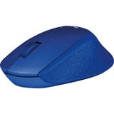 Logitech M330 SILENT PLUS mus Højre hånd RF trådløst Optisk 1000 dpi Blå, Højre hånd, Optisk, RF trådløst, 1000 dpi, Blå