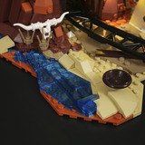 Lumibricks Old West Goldmine, Bygge legetøj 