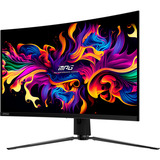 MSI MPG 321CURX QD-OLED, Gaming Skærm Sort