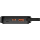 MediaRange Powerbank 10.000mAh, Power Bank Sort