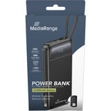 MediaRange Powerbank 10.000mAh, Power Bank Sort