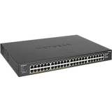 Netgear GS348PP Ikke administreret Gigabit Ethernet (10/100/1000) Strøm over Ethernet (PoE) Sort, Switch Ikke administreret, Gigabit Ethernet (10/100/1000), Fuld duplex, Strøm over Ethernet (PoE), Stativ-montering