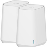 Netgear Orbi Pro WiFi 6 Mini AX1800 System 2-Pack (SXK30) Dual-band (2,4 GHz / 5 GHz) Wi-Fi 6 (802.11ax) Hvid 7 Intern, Adgangspunktet Hvid, Intern, Strøm, 250 m², Dual-band (2,4 GHz / 5 GHz), Wi-Fi 6 (802.11ax)