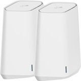 Netgear Orbi Pro WiFi 6 Mini AX1800 System 2-Pack (SXK30) Dual-band (2,4 GHz / 5 GHz) Wi-Fi 6 (802.11ax) Hvid 7 Intern, Adgangspunktet Hvid, Intern, Strøm, 250 m², Dual-band (2,4 GHz / 5 GHz), Wi-Fi 6 (802.11ax)