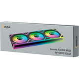 Ocypus Gamma F36 ARGB, Sag fan Sort
