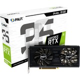 Palit NE63050019P1-190AD grafikkort NVIDIA GeForce RTX 3050 8 GB GDDR6 GeForce RTX 3050, 8 GB, GDDR6, 128 Bit, PCI Express 4.0, 2 blæser(e)