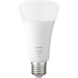 Philips Hue A67 - E27 pære - 1600 - 1-pak, LED-lampe Philips Hvide Hue pærer A67 - E27 pære - 1600 - 1-pak, Smart pære, Bluetooth, Hvid, Integreret LED, E27, A67