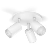 Philips Hue White & Color Ambiance Fugato 3-spot, LED lys Hvid