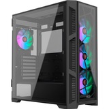 RAIJINTEK PONOS ULTRA TG4, Towerkabinet Sort