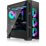 RAIJINTEK PONOS ULTRA TG4, Towerkabinet Sort