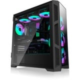 RAIJINTEK PONOS ULTRA TG4, Towerkabinet Sort