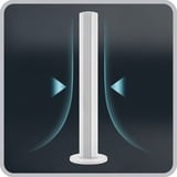 Rowenta Urban Cool VU6720 Hvid, Blæser Hvid, Husholdning tårnventilator, Hvid, Gulv, 61 dB, 8 t, IP20