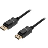 Sharkoon Kabel Displayport 1.4 (Stik > Stik) 8K Sort