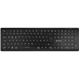 Sharkoon OfficePal K30W, Tastatur Sort, DE-layout, Gummi dome