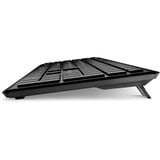 Sharkoon OfficePal K30W, Tastatur Sort, DE-layout, Gummi dome