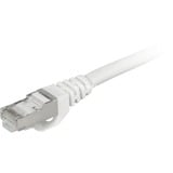 Sharkoon Patchkabel SFTP, RJ-45, med Cat.7a råkabel Hvid